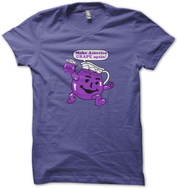 make america grape again shirt