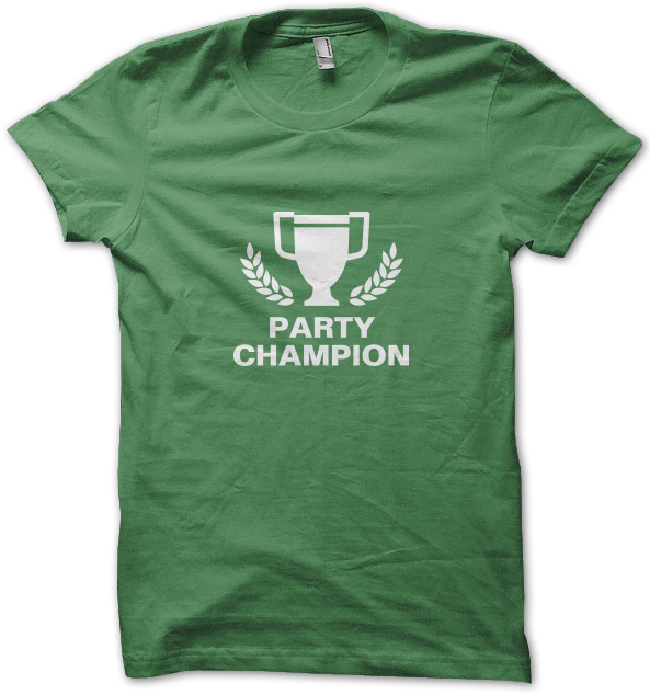 party champion shirt