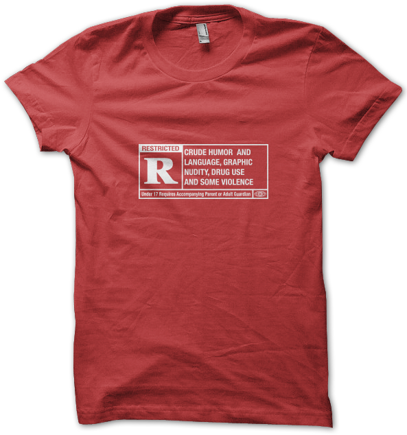rated r shirt