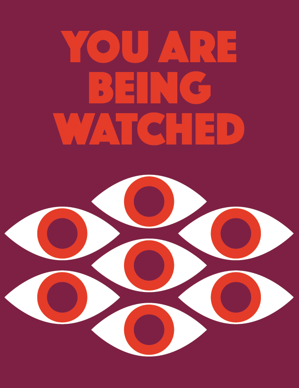 You are being watched Poster